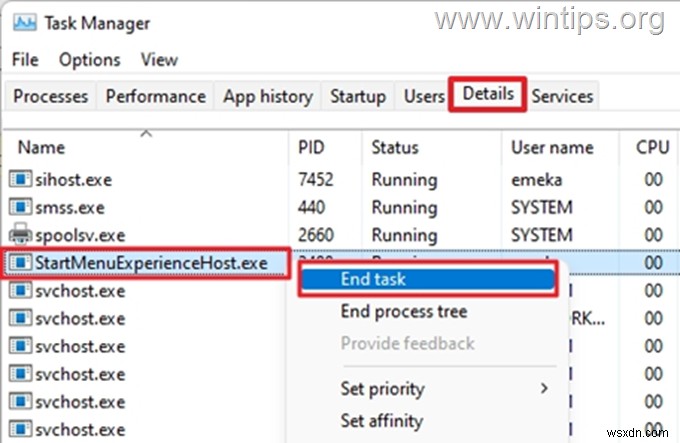 Windows 10/11 시작 메뉴가 작동하지 않을 때 해결하는 7가지 방법