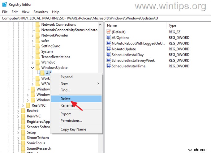 [해결] Windows 업데이트  일부 설정은 조직에서 관리합니다  오류 수정 방법