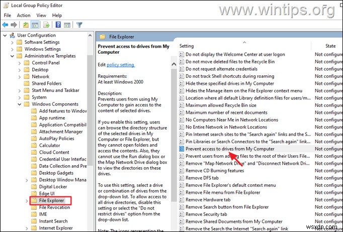 Windows 10에서 특정 사용자의 로컬 드라이브 접근을 차단하는 완벽 가이드