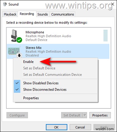 Windows 11/10에서 스테레오 믹스가 녹음 장치에 보이지 않을 때 활성화하는 완벽 가이드