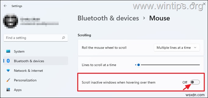 Windows 10/11에서 마우스가 스스로 아래로 스크롤되는 문제 해결 방법