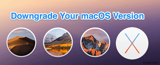 macOS 다운그레이드 방법 – 타임머신 복원부터 클린 설치까지