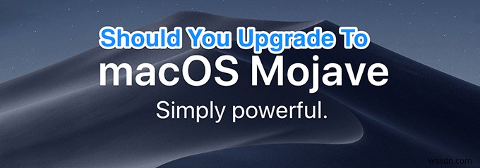 Mac을 macOS Mojave로 업그레이드해야 할까? 장단점 완벽 정리