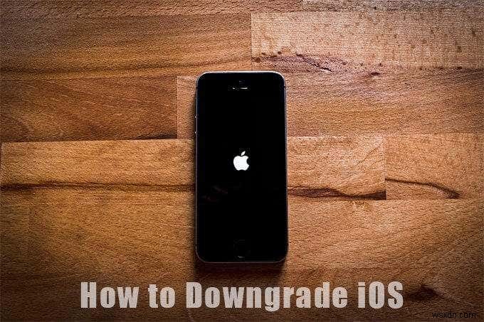 iOS 다운그레이드 완벽 가이드: 베타·정식 버전 되돌리는 방법