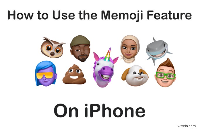아이폰에서 미모티콘(Memoji) 만들고 활용하는 방법 총정리