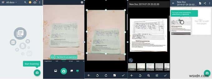 문서와 이미지 스캔에 최적인 iOS 스캐너 앱 BEST 5