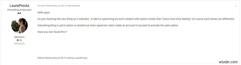 PrestaShop 스팸 취약점 악용 사태: 가짜 계정 생성부터 콘텐츠 도용까지 – 해결 방법 완벽 정리
