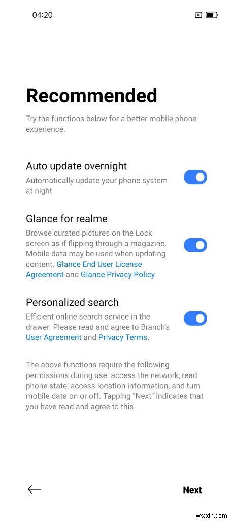 Realme 스마트폰 초기 설정 완벽 가이드: 개봉 후 첫 시작부터 마지막까지