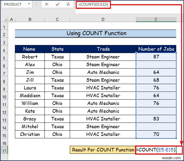 엑셀(Excel) COUNT 함수 5가지 종류와 실전 활용법 완벽 정리