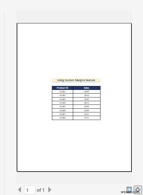 Excel에서 선택한 워크시트를 가운데 정렬하는 4가지 방법