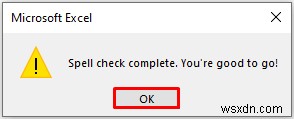 Excel 활성 워크시트에서 맞춤법 검사하는 3가지 쉬운 방법