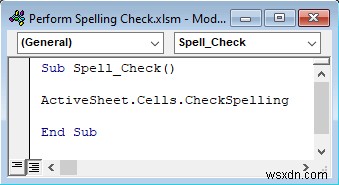 Excel 활성 워크시트에서 맞춤법 검사하는 3가지 쉬운 방법