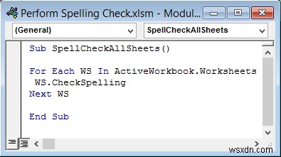 Excel 활성 워크시트에서 맞춤법 검사하는 3가지 쉬운 방법