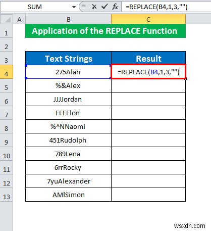 엑셀에서 앞의 3글자 제거하는 방법 4가지 (RIGHT·REPLACE·MID·VBA)