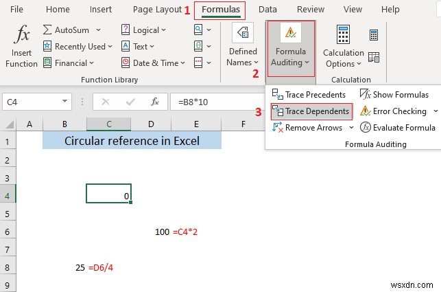 Excel 순환 참조(Circular Reference)란? 종류부터 확인·해결 방법까지 완벽 정리