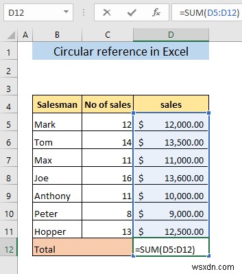Excel 순환 참조(Circular Reference)란? 종류부터 확인·해결 방법까지 완벽 정리