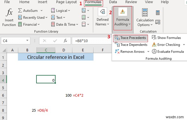 Excel 순환 참조(Circular Reference)란? 종류부터 확인·해결 방법까지 완벽 정리