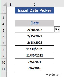 엑셀 날짜 선택기(Date Picker)를 전체 열에 적용하는 완벽 가이드