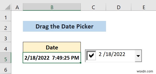 엑셀 날짜 선택기(Date Picker) 삽입 방법 완벽 가이드 – 단계별 따라하기