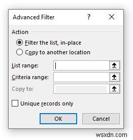 엑셀 고급 필터(Advanced Filter)로 데이터를 다른 위치에 복사하는 방법 – 단계별 완벽 가이드