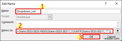 엑셀에서 검색 가능한 드롭다운 목록 만드는 2가지 방법 (수식 & VBA)