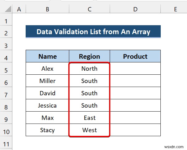 Excel VBA 배열을 활용한 데이터 유효성 검사 드롭다운 목록 만들기 (단계별 가이드)