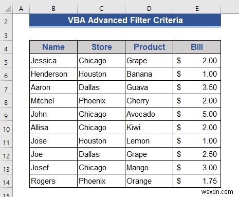 엑셀 VBA 고급 필터(Advanced Filter) 활용법: 조건 지정 예제 6가지