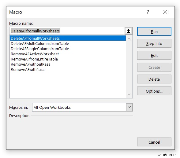 Excel VBA로 자동 필터(AutoFilter)가 있을 경우 제거하는 방법 (예제 7가지)