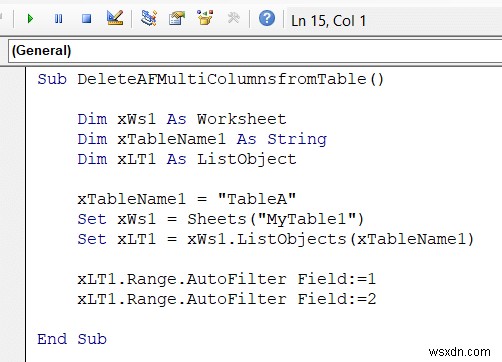 Excel VBA로 자동 필터(AutoFilter)가 있을 경우 제거하는 방법 (예제 7가지)