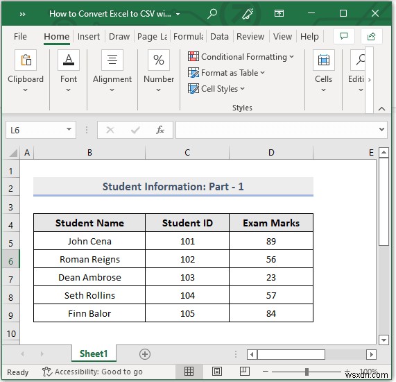 Excel 파일을 열지 않고 CSV로 변환하는 4가지 쉬운 방법