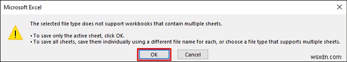 Excel을 쉼표 구분 CSV 파일로 변환하는 2가지 쉬운 방법