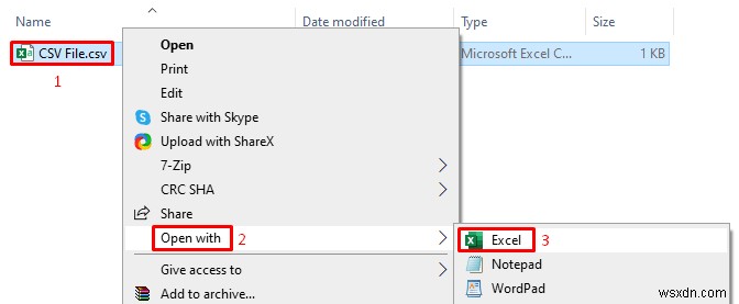 CSV 파일을 열(컬럼)이 정리된 Excel 파일로 변환하는 5가지 방법