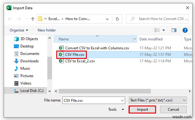 CSV 파일을 열(컬럼)이 정리된 Excel 파일로 변환하는 5가지 방법