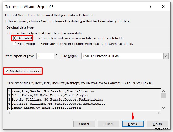 CSV 파일을 열(컬럼)이 정리된 Excel 파일로 변환하는 5가지 방법