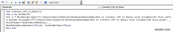 CSV 파일을 열(컬럼)이 정리된 Excel 파일로 변환하는 5가지 방법