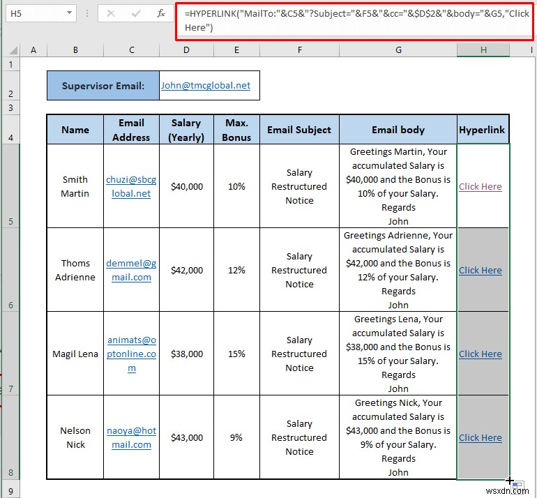 엑셀에서 아웃룩(Outlook)으로 자동 이메일 보내는 방법 4가지
