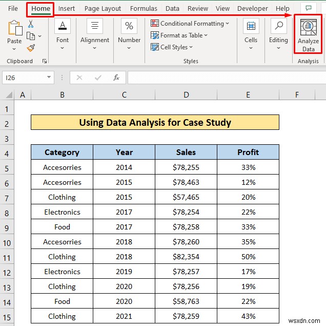 Excel 데이터 분석 기능으로 사례 연구 수행하기: 단계별 실전 가이드