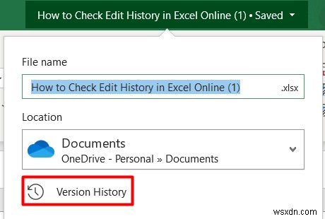 엑셀 온라인(Excel Online)에서 편집 기록 확인하는 방법 – 초보자용 단계별 완벽 가이드