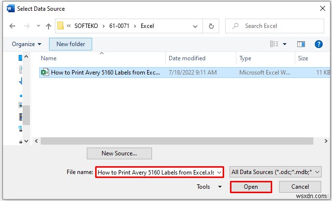 엑셀 데이터로 Avery 5160 라벨 인쇄하는 완벽 가이드 (단계별 정리)