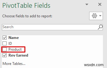 Excel 피벗 테이블에서 데이터 모델 제거하는 방법(간단한 3단계)