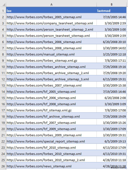 대용량 XML 파일을 엑셀로 변환하는 2가지 효과적인 방법
