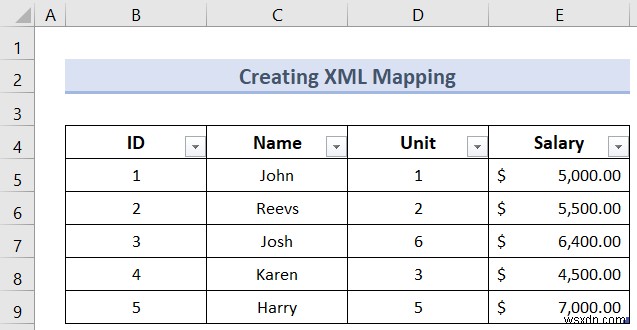 엑셀에서 XML 매핑 만드는 방법, 3단계로 끝내는 완벽 가이드
