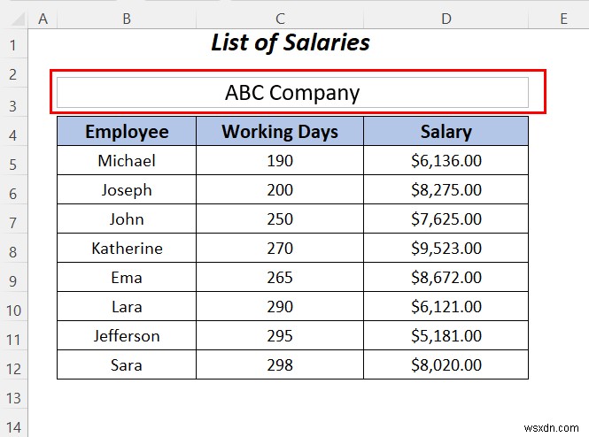 Excel 텍스트 상자에서 텍스트 강조 표시하는 3가지 방법