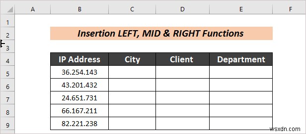 Excel 수식으로 텍스트를 열로 자동 분할하는 3가지 방법