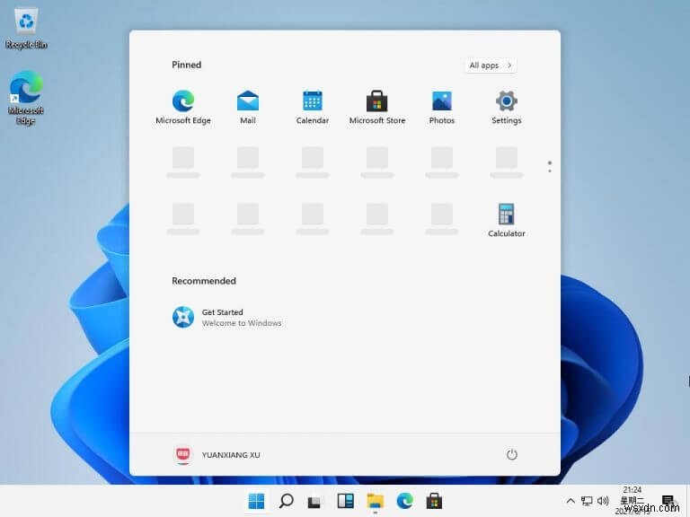Windows 11 유출 스크린샷 공개… Windows 10X에서 영감을 받은 새로운 작업 표시줄과 시작 메뉴