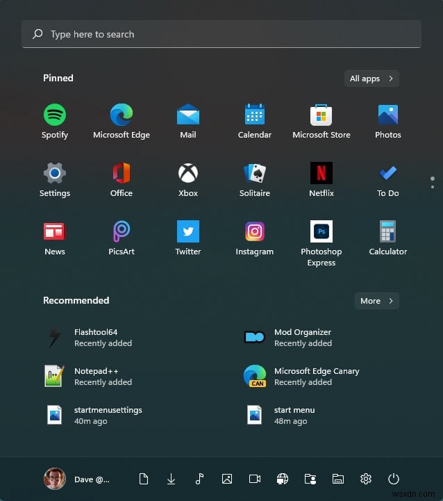Windows 11 시작 메뉴를 나만의 스타일로 사용자 지정하는 완벽 가이드