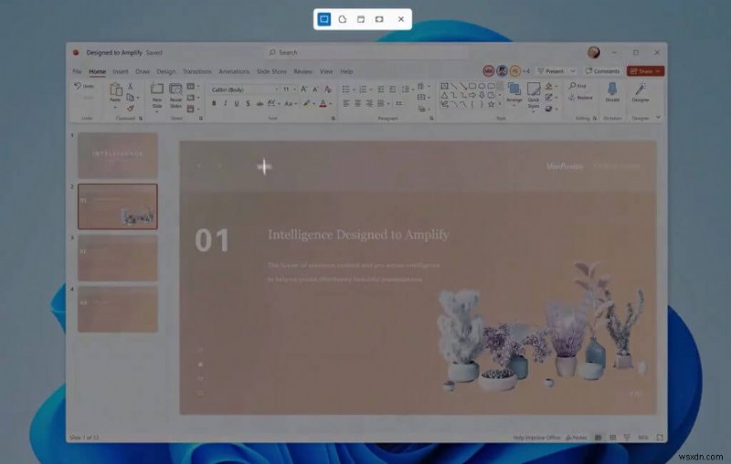 마이크로소프트 파노스 파나이, Windows 11용 새 캡처 도구 첫 모습 공개