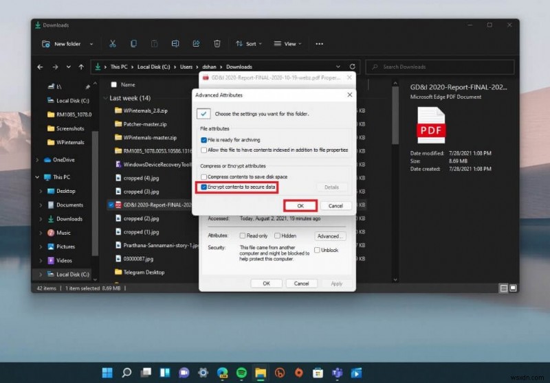 Windows 11에서 파일·폴더를 암호로 보호하는 방법