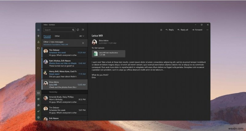 마이크로소프트, Windows 11 기본 앱 첫 업데이트 공개… 캡처 도구, 계산기, 메일 및 일정 포함