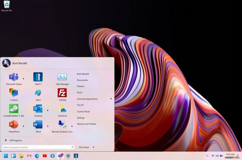 스타독(Stardock) Start11 베타, Windows 11 시작 메뉴를 익숙한 Windows 10 스타일로 되돌려준다
